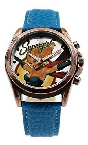 Supergirl Dc Comics Bombshell Watch  Sgl5031 