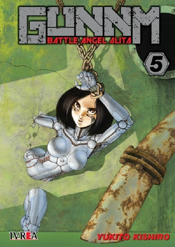 Manga Gunnm Battle Angel Alita Tomo 05 Ivrea Dgl Games 