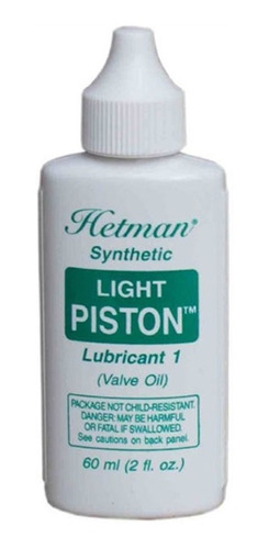 Aceite Especial Para Válvulas Trompeta Hetman 60ml 
