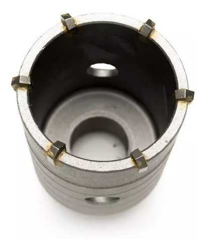 Imagen 3 de 4 de Sierra Copa Diamantada 65mm Concreto Hormigon +toma Sds Plus