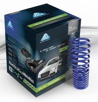 Kit Espirales Progresivos Vw Golf Gti 2.0 Tsi Delanteros