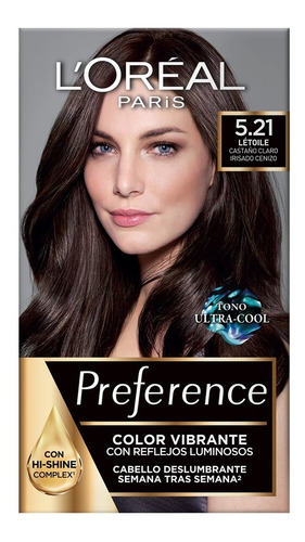 Tinte Para Cabello Preference L'oréal Paris Tono 5.21