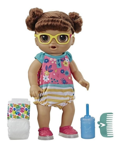 Muñeca Baby Alive Risas Y Pasos Castaña - Giro Didáctico