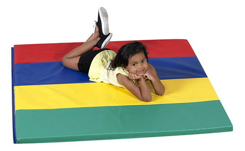 Children's Factory, Cf321-144, Tapete Plegable Para Gimnasio