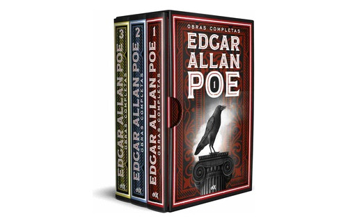 Edgar Allan Poe Obras Completas (pack 3 Tomos) - Poe, Edgar