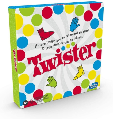 Twister Hasbro Gaming 98831 El Loco Juego Que Te Retuerce!