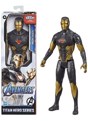 Avengers Homem De Ferro Black Gold Blast Gear - E7878 Hasbro