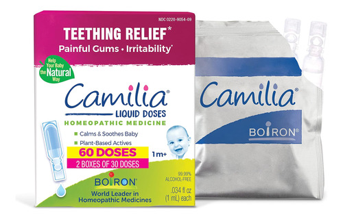 Boiron Camilia Gotas Para La Dentición Durante El Día Y El A