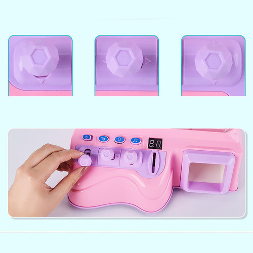 Máquina De Garra De Arcade Electrónica Juego Rosado