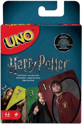 Juego De Cartas Mattel Games Uno Harry Potter
