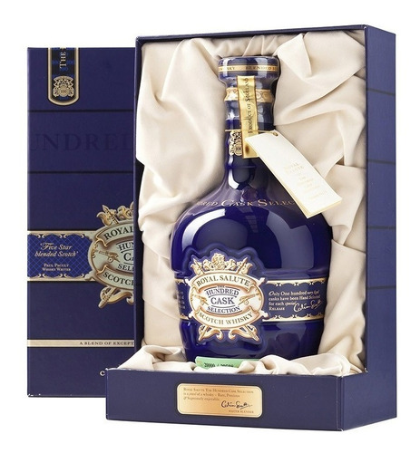 Imagen 1 de 8 de Whisky Royal Salute The Hundred Cask Selection 700ml Estuche