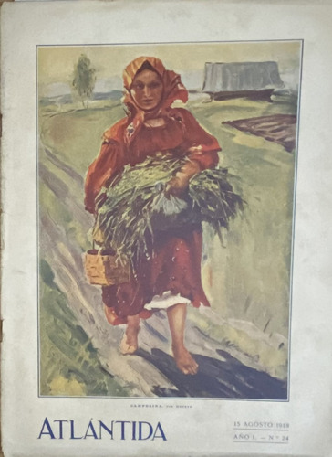 Atlántida Revista Actualidad Argentina Nº 24 , 1918, Ex04