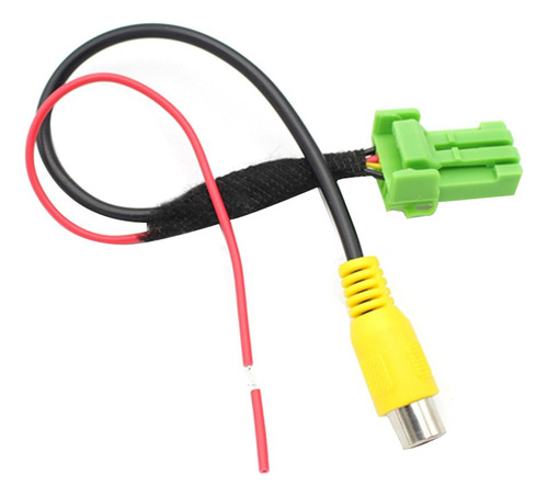 Adaptador De Cable De Vídeo Rca De Cámara De Visión Trasera