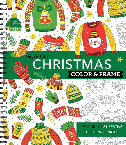 Color & Frame - Navidad (libro Colorear)