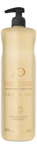 Shampoo De Argán Iluminación E Hidratación Ossono X900ml