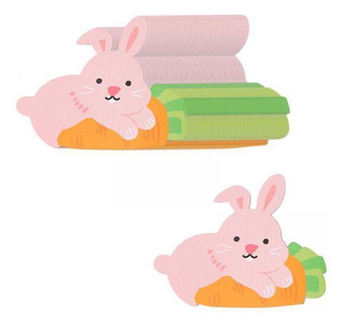 4 X 50 Tarjetas De Papel Dulce Con Diseño De Conejo Y Polos