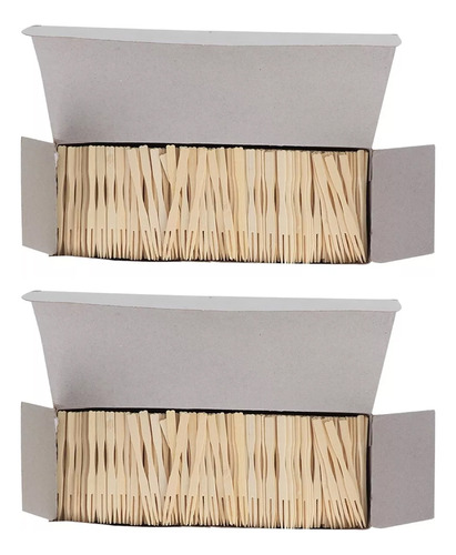 Tenedores Desechables De Bambú Para Tarta De Postre, 1600 Un