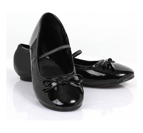 Ballet Clásico Plano Negro Zapatos Niño Accesorio 