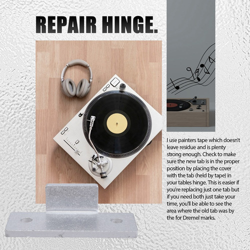 Tapa Antipolvo Para Tocadiscos Two Technics Sl-d2 3200 B2 Q2
