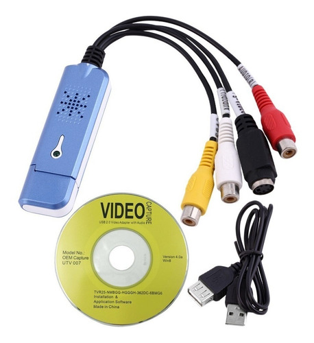 Imagen 1 de 6 de Capturadora Video Rca A Usb Garantia Local Oferta