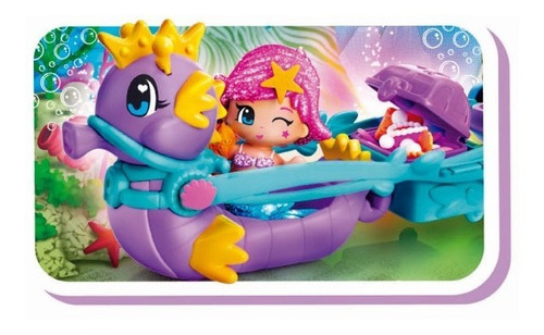 Pinypon - Carroza De Sirena Y Barco Pirata - Famosa