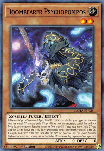 Doombearer Psychopompos (dama-en028) Yu-gi-oh!