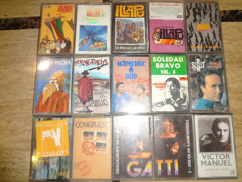 Cassettes Originales Folckore Latino