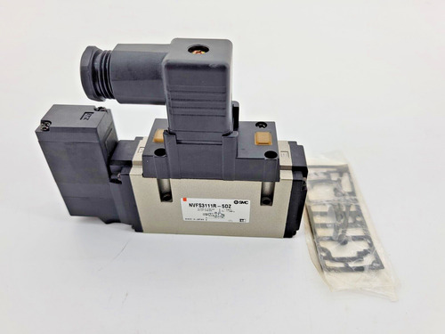 New Smc Nvfs3111r-5dz Solenoid Pilot Valve 21-26vdc, 0.1 Bbt