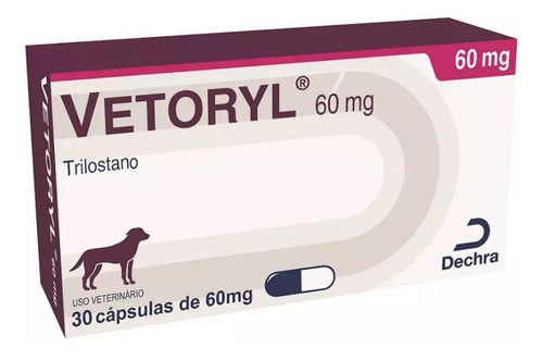 Vetoryl 60mg 30 Cápsulas