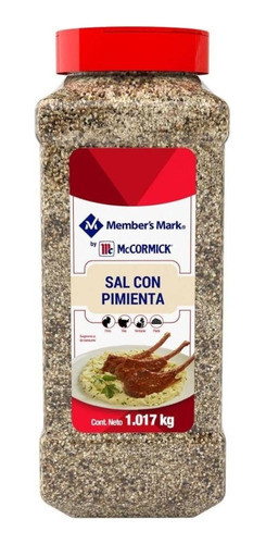 Sal Con Pimienta Member's Mark By Mccormick De 1.017 Kg
