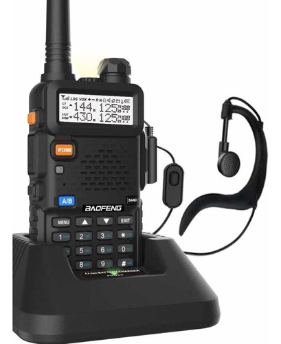Radio Transmisor Baofeng Uv-5r Doble Banda Con Micrófono