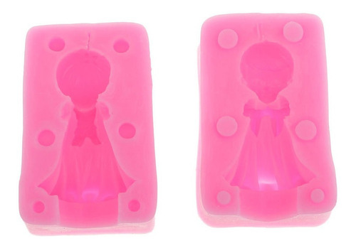 Molde De Silicona Para Bebés 3d Angel Molde De Fondant