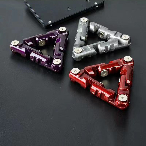 Juguete Antiestrés Con Cadena De Metal Edc