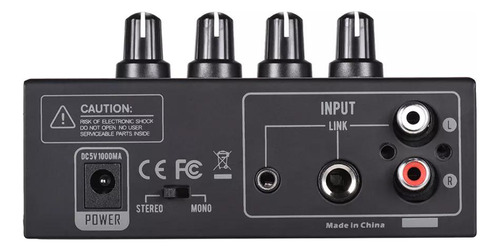 Control De Amplificadores De Audio Con Volumen De 1/4 Amperi