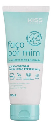  Loção Corporal Capim Limão Kissny Faço Por Mim 180ml