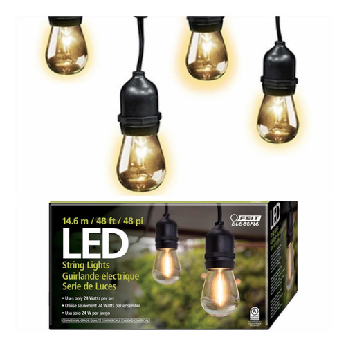 Imagen 1 de 7 de Luces Led En Serie Para Jardín, Vintage ,decoración
