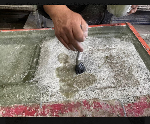 Kit Para Reparaciones De Fibra De Vidrio Y Resina