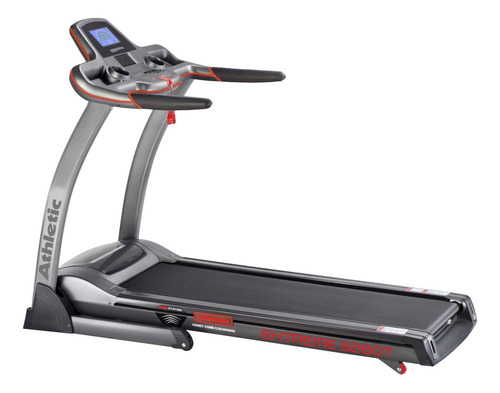 Cinta de correr eléctrica Athletic Extreme 3260T 220V color  gris y negro