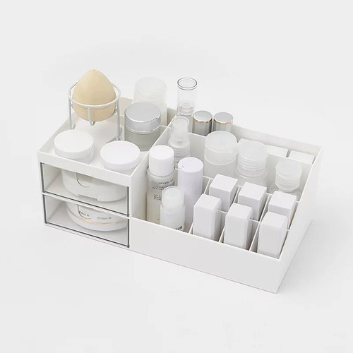 Imagen 7 de 10 de Organizador De Cosméticos Y Maquillaje Oficina 13 Divisiones