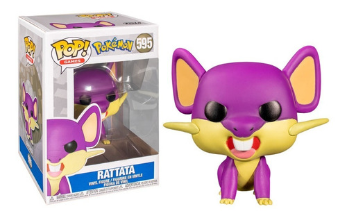 Funko Pop Rattata #595 Pokemon Animation Coleccionable