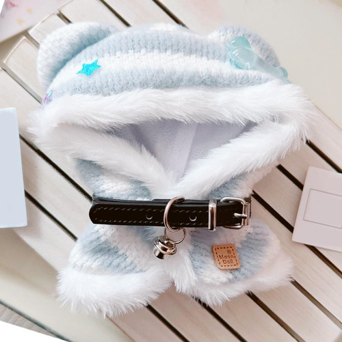 Ropa De Muñeca De Peluche, Ropa De Vestir, Accesorios Azul