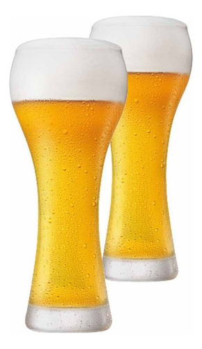 Jogo Copos Cerveja Weiss Premium G Cristal 500ml 2 Pcs Cor Incolor