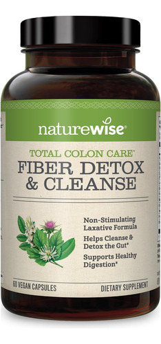 Naturewise Total Colon Care Digestivo Y Perdida Peso 90 Cap