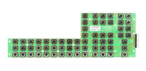 Imagen 1 de 5 de Placa Teclado Balanza Systel Cuora Original Service Delta