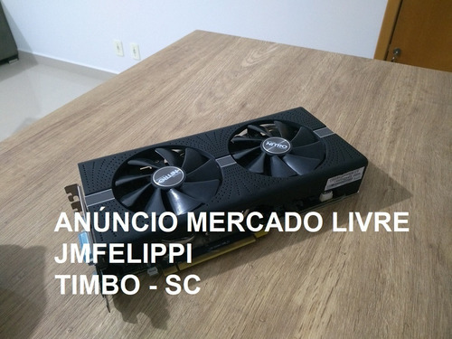 Placa De Vídeo Radeon Sapphire Nitro+ Rx570 4gb Oc (Usado)