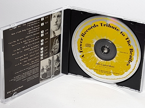 Cd The Beatles Tribute A Tower Records Importado Us -hgo--s
