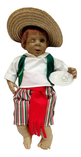 Muñeco Con Gesto Real, Made In España  40 Cm  Año 1990