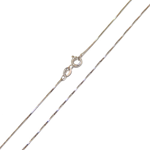 Corrente Colar Com Ponto De Luz Coração Ouro Branco 18k 45cm