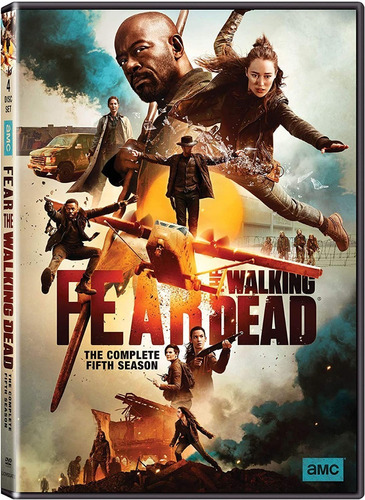 Fear The Walking Dead Quinta Temporada 5 Cinco Dvd