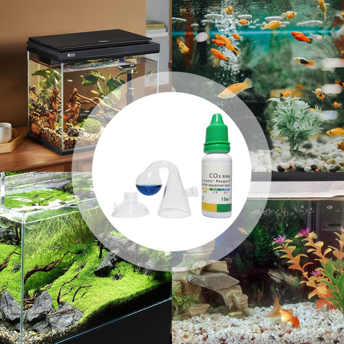 Kit De Acuario De Co2 Comprobador De Caída De Co2 Comprobado